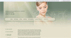 Desktop Screenshot of camphillderm.com
